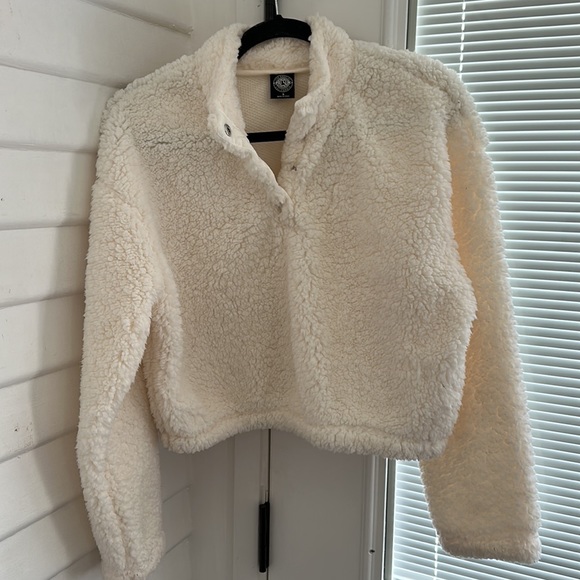 PacSun Simone Sherpa Henley Pullover - Picture 5 of 11